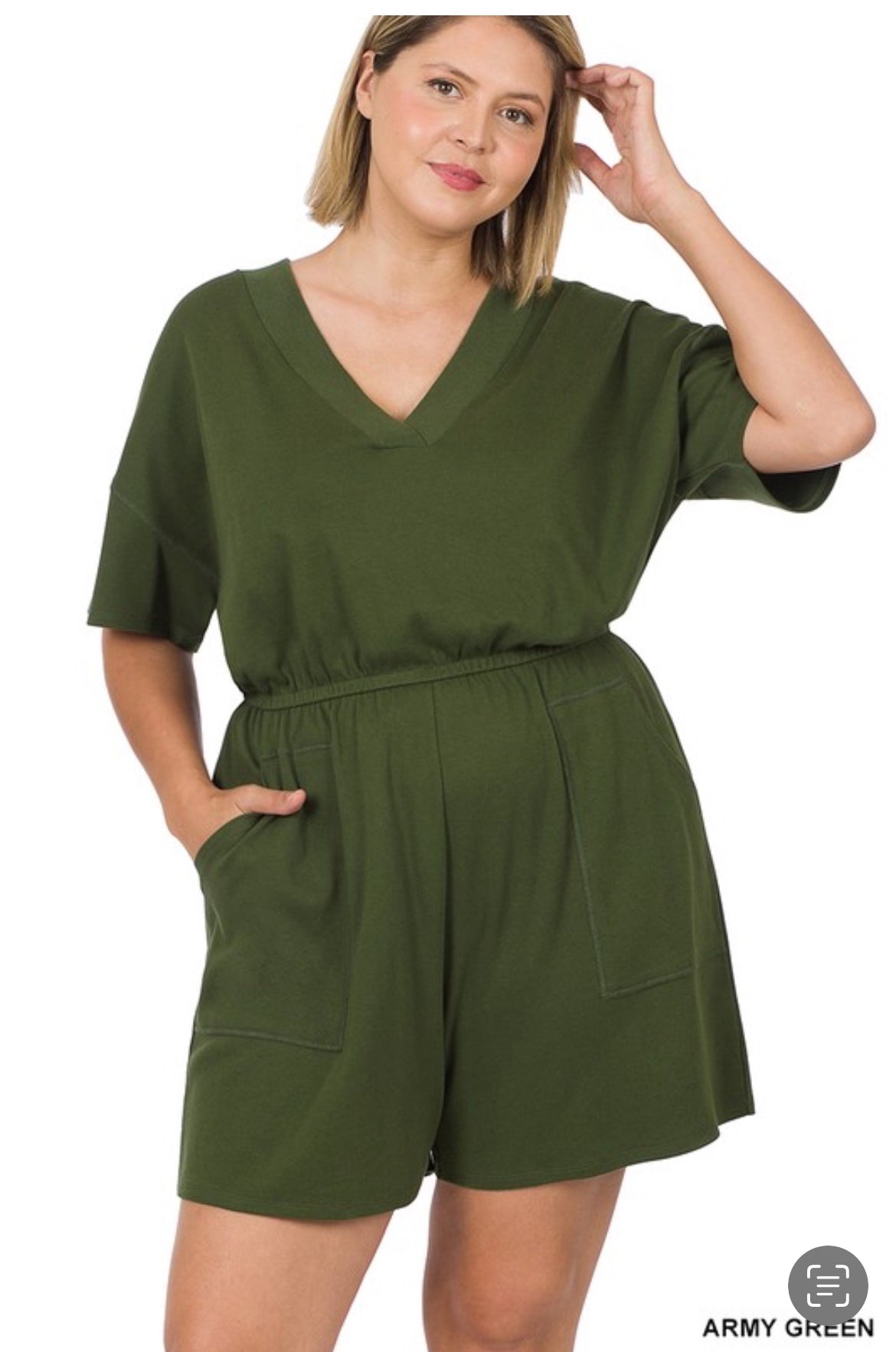 Every day Romper with sleeves