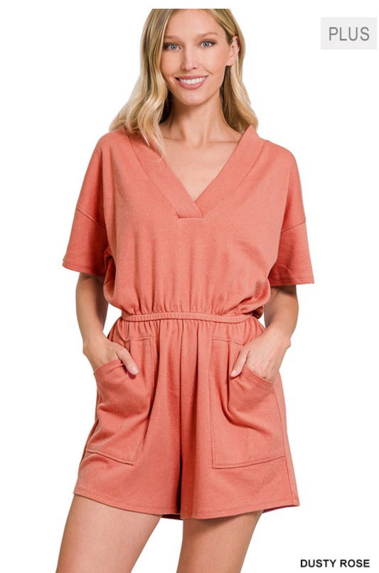Every day Romper with sleeves