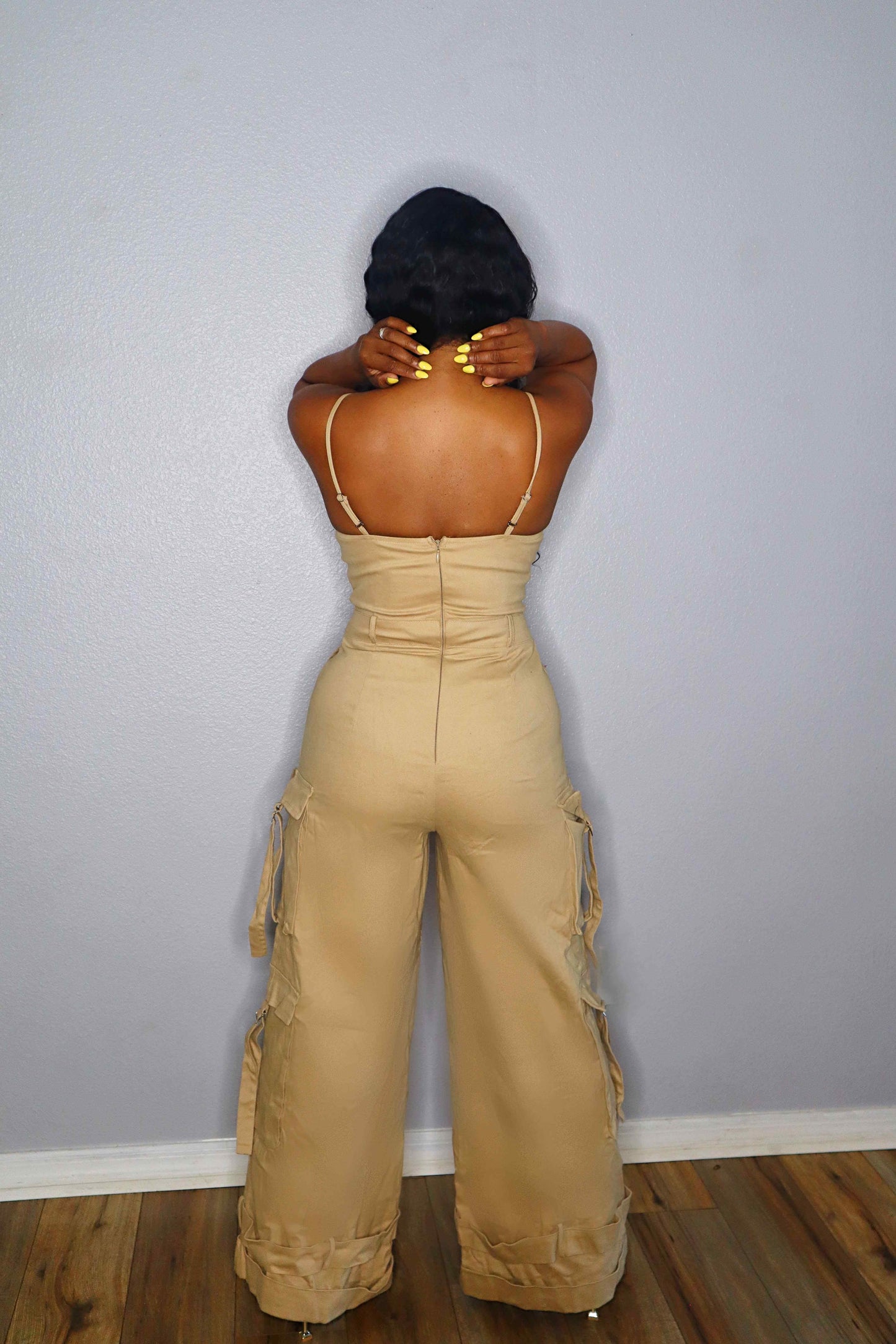 Khaki Jumpsuit