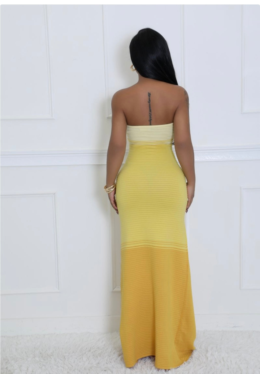 Sunflower Tube Dress